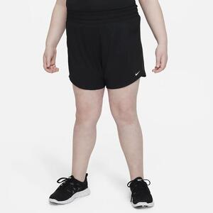 Nike Dri-FIT One Big Kids&#039; (Girls&#039;) High-Waisted Training Shorts (Extended Size) DX4968-010