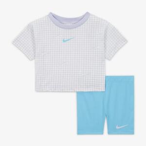 Nike Pic-Nike Boxy Tee and Shorts Set Baby 2-Piece Set 16K825-F85