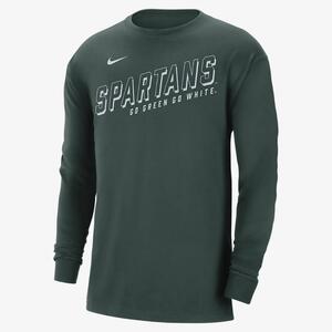 Michigan State Men&#039;s Nike College Long-Sleeve Max90 T-Shirt FD4832-397
