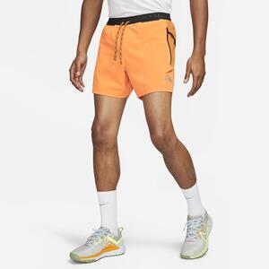 Nike Trail Second Sunrise Men&#039;s Dri-FIT 5&quot; Brief-Lined Running Shorts DV9311-885