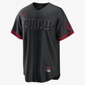 MLB Cincinnati Reds City Connect (Tyler Stephenson) Men&#039;s Replica Baseball Jersey T77001N9RD7-1Z0