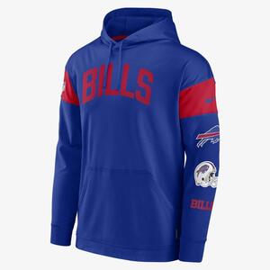 Nike Dri-FIT Athletic Arch Jersey (NFL Buffalo Bills) Men&#039;s Pullover Hoodie NS53059K81-5UC