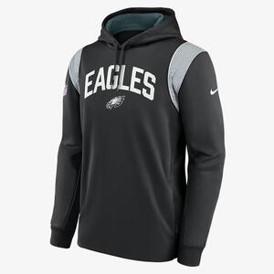 Nike Therma Athletic Stack (NFL Philadelphia Eagles) Men&#039;s Pullover Hoodie NS4910AC86-5N9