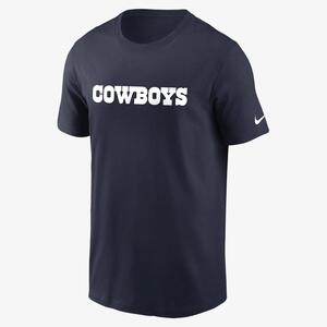 Nike Wordmark Essential (NFL Dallas Cowboys) Men&#039;s T-Shirt N19941S7RD-CX3