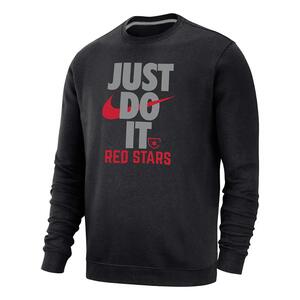 Chicago Red Stars Club Fleece Men&#039;s Nike Soccer Crew-Neck Sweatshirt M337786332-CHI