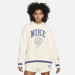 Nike Sportswear Phoenix Fleece Women&#039;s Oversized Campus Crew-Neck Sweatshirt FN3831-110