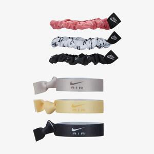 Nike Velvet and Elastic Hairbands (6-Pack) N1003666-930