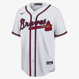 MLB Atlanta Braves (Ozzie Albies) Men&#039;s Replica Baseball Jersey T770AWWHAW7-A01
