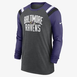 Nike Athletic Fashion (NFL Baltimore Ravens) Men&#039;s Long-Sleeve T-Shirt NKZKEG958G-0YP