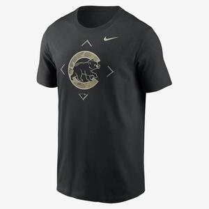 Chicago Cubs Camo Logo Men&#039;s Nike MLB T-Shirt N19900AEJ-9BY
