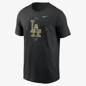 Los Angeles Dodgers Camo Logo Men&#039;s Nike MLB T-Shirt N19900ALD-9BY