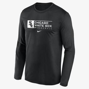 Nike Dri-FIT Team (MLB Chicago White Sox) Men&#039;s Long-Sleeve T-Shirt NKAY00ARX-KT6