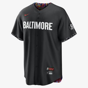 MLB Baltimore Orioles City Connect (Cedric Mullins) Men&#039;s Replica Baseball Jersey T77001N4BO7-M31