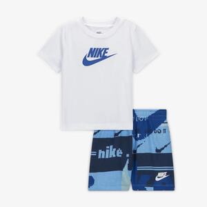 Nike Sportswear Club Lifestyle Shorts Set Baby 2-Piece Set 66K789-B9F