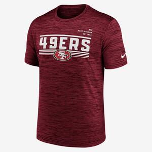Nike Yard Line Velocity (NFL San Francisco 49ers) Men&#039;s T-Shirt NKPQ6DL73-053