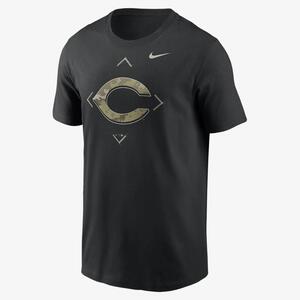 Cincinnati Reds Camo Logo Men&#039;s Nike MLB T-Shirt N19900ARED-9BY