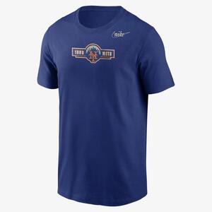 나이키 쿠퍼스타운 괴로워하는 트리블렌드(MLB뉴욕 메츠) 남자 티셔츠 NKAPBQ9-NM4