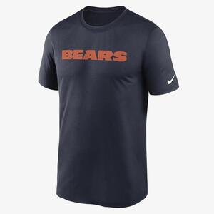 Nike Dri-FIT Wordmark Legend (NFL Chicago Bears) Men&#039;s T-Shirt NKGK41L7Q-CLJ