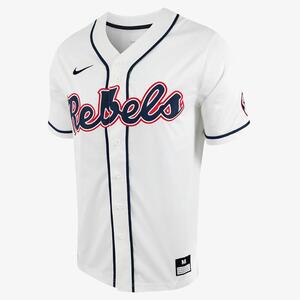 Ole Miss Rebels Men&#039;s Nike Dri-FIT College Replica Baseball Jersey P33920J403-OLM