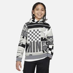 Nike Sportswear Club Fleece Big Kids&#039; (Boys&#039;) Printed Hoodie FB1307-084