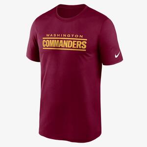 Nike Dri-FIT Wordmark Legend (NFL Washington Commanders) Men&#039;s T-Shirt NKGK67P9E-CLJ