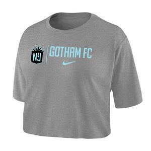Gotham FC Women&#039;s Nike Dri-FIT Soccer Cropped T-Shirt W118406403-GOT