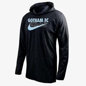 Gotham FC Men&#039;s Nike Soccer Long-Sleeve Hooded T-Shirt M121736333-GOT