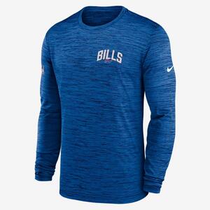 Nike Dri-FIT Velocity Athletic Stack (NFL Buffalo Bills) Men&#039;s Long-Sleeve T-Shirt NS164DA81-62Y