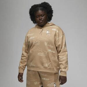 Jordan Artist Series by Parker Duncan Women&#039;s Brooklyn Fleece Pullover Hoodie (Plus Size) DZ3383-277