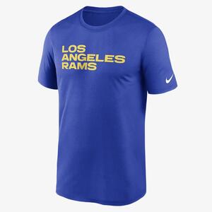 Nike Dri-FIT Wordmark Legend (NFL Los Angeles Rams) Men&#039;s T-Shirt NKGK4NP95-CLJ