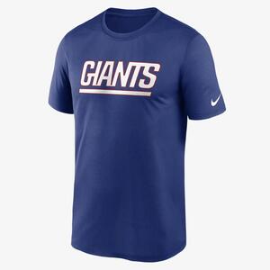 Nike Dri-FIT Wordmark Legend (NFL New York Giants) Men&#039;s T-Shirt NKGK4EW8I-CLJ