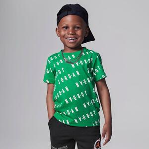 Jordan Essentials Printed Tee Little Kids&#039; T-Shirt 85C350-F4F