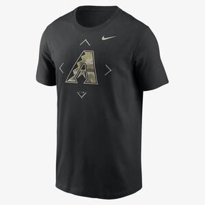 Arizona Diamondbacks Camo Logo Men&#039;s Nike MLB T-Shirt N19900ADKS-9BY