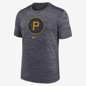 Nike Dri-FIT City Connect Velocity Practice (MLB Pittsburgh Pirates) Men&#039;s T-Shirt NKM500HPTB-BNU