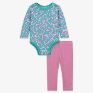 Nike &quot;Join the Club&quot; Printed Bodysuit Set Baby 2-Piece Set 06L044-AFN