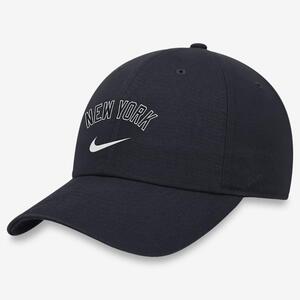 New York Yankees Heritage86 Wordmark Swoosh Men&#039;s Nike MLB Adjustable Hat NK124FANK-WM0