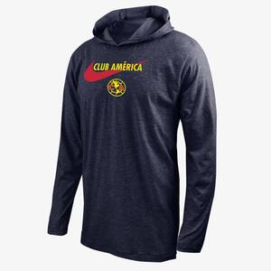 Club América Men&#039;s Nike Soccer Long-Sleeve Hooded T-Shirt M121736565-CAM