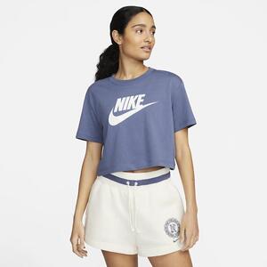 Nike Sportswear Essential Women&#039;s Cropped Logo T-Shirt BV6175-491