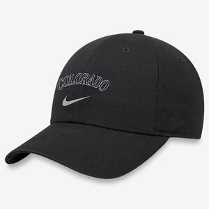 Colorado Rockies Heritage86 Wordmark Swoosh Men&#039;s Nike MLB Adjustable Hat NK1200ADNV-WM0