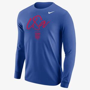 USWNT Men&#039;s Nike Soccer Long-Sleeve T-Shirt M123336958-USW