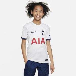Tottenham Hotspur 2023/24 Stadium Home Big Kids&#039; Nike Dri-FIT Soccer Jersey DX2775-101