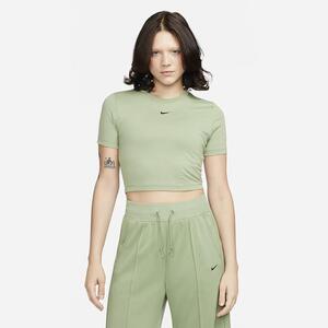 Nike Sportswear Essential Women&#039;s Slim-Fit Crop T-Shirt FB2873-386