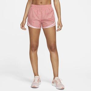 Nike Tempo Swoosh Women&#039;s Dri-FIT Brief-Lined Printed Running Shorts FB4954-618