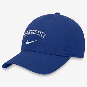 Kansas City Royals Heritage86 Wordmark Swoosh Men&#039;s Nike MLB Adjustable Hat NK124EWROY-WM0