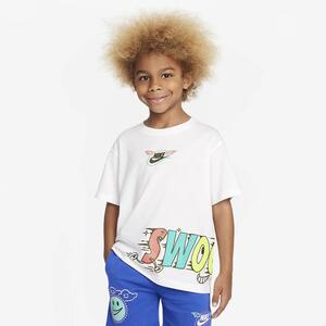 Nike Sportswear &quot;Art of Play&quot; Relaxed Graphic Tee Little Kids T-Shirt 86L110-001