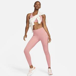 Nike Go Women&#039;s Firm-Support High-Waisted 7/8 Leggings with Pockets DQ5636-618