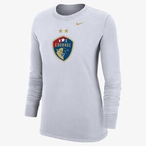 North Carolina Courage Women&#039;s Nike Soccer Long-Sleeve T-Shirt W121036339-NCC