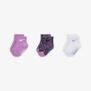 Nike Futura Baby (12-24M) Ankle Socks (3-Pack) NN0915-P3R