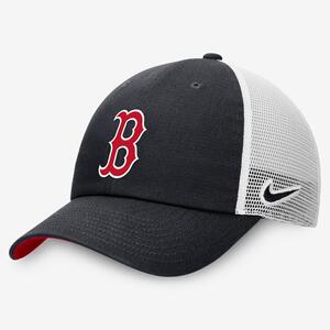 Boston Red Sox Heritage86 Men&#039;s Nike MLB Trucker Adjustable Hat NK1807V4BQ-KZ3