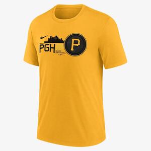 Nike City Connect (MLB Pittsburgh Pirates) Men&#039;s T-Shirt NJFD79QPTB-QHA